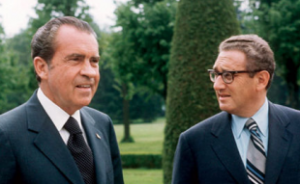 Nixon and Henry Kissinger. Photo: Wiki Commons. 