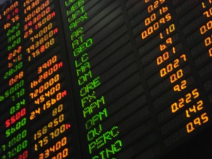 stock market Stock market fixings. Photo: WikiCommons.
