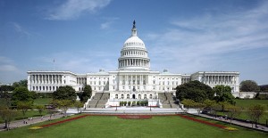 The western front of the United States Capitol. Photo: Wiki Commons. 