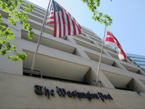 The Washington Post building in Washington, D.C. Photo: Daniel X. O'Neil.