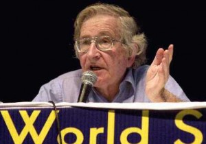 Drexel University presented an honorary degree to Noam Chomsky. Photo: Marcello Casal Jr.