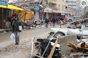 Van, Turkey following 2011 earthquake. Photo: wiki commons.