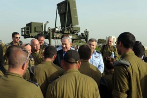 Netanyahu in south