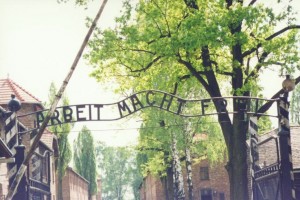 Auschwitz Sign