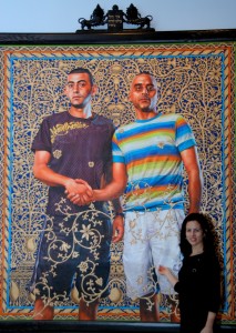 Kehinde Wiley Painting