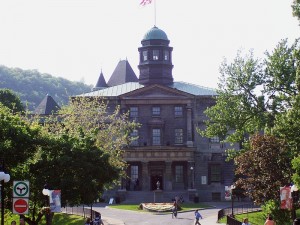 Mcgill University Arts Building, in Montreal,Canada. Photo: wiki commons.