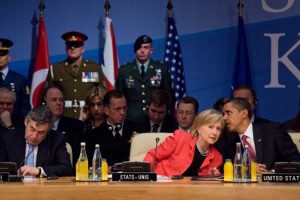 Obama Clinton Nato