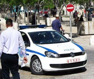 palestinian police