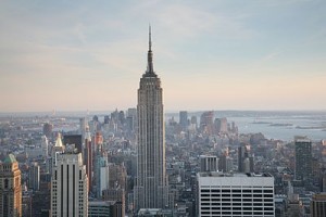 Empire State Building, pictured, will shine blue and white on June 5. Photo: wiki commons.