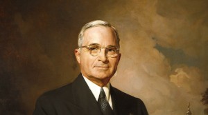 A portrait Harry S. Truman. Photo: Greta Kempton.