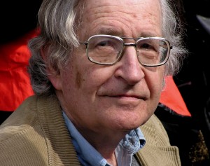 Noam Chomsky. Photo: Duncan Rawlinson.