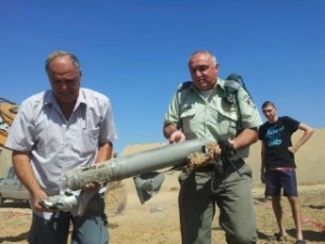 Rocket in Netivot