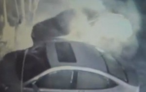 Jerusalem car fire