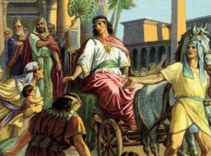 Joseph as ruler of Egypt by O.A. Stemler. 