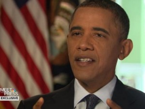 Meet the press Obama 1