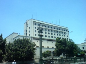 Arab League headquarters in Cairo. Arab foreign ministers attended an emergency Arab League session in Cairo and called on Arab states to take a clear position against Iran's alleged meddling in Arab affairs. Photo: Wikipedia.
