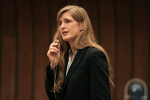 Samantha Power, U.S. Ambassador to the U.N., did not attend Israeli Prime Minister Benjamin Netanyahu’s recent address to the U.N. General Assembly. Photo: Eric Bridiers.