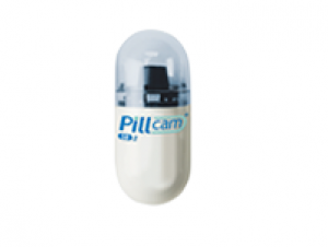 Given Imaging's PillCam, camera in a capsule to swallow, for Crohn's patients and others with small bowel problems. Photo: Given Imaging.