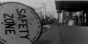 Shot from close of "On the Beach"