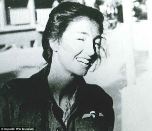 In a photograph taken after WWII, Christine Granville smiles in a never-before-seen picture that is part of the archive at London's Imperial War Museum. Photo: Imperial War Museum.