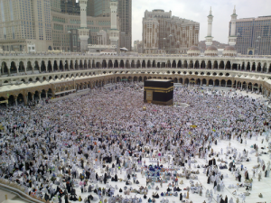 More than 450 people died during the Hajj pilgrimage in Mecca one year. Iran canceled its participation in this year’s holy pilgrimage. Photo: Omar Chatriwala via Wikimedia Commons.