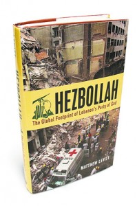 hezbollah-levitt "Hezbollah: The Global Footprint of Lebanon's Army of God," by Matthew Levitt. Photo: Screenshot.
