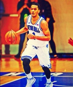 Seton Hall's Israeli basketball player Tommy Maayan. Photo: Tommy Maayan / Twitter.