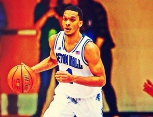 Seton Hall's Israeli basketball player Tommy Maayan. Photo: Tommy Maayan / Twitter.