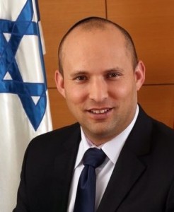Israeli Economy Minister Naftali Bennett. Photo: WikiCommons.
