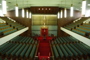 The main sanctuary of the Oxford Synagogue Center, in Riviera, Johannesburg, which seats 1,500 congregants. Photo: Oxford Shul.