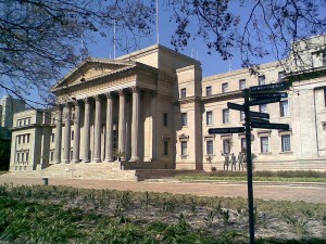 Great Hall on East Campus at the University of Witwatersrand, in Johannesburg, South Africa. Photo: WikiCommons.