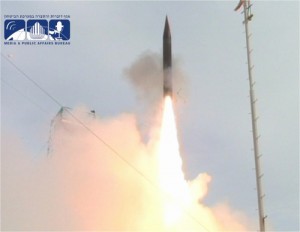 Israel's upgraded Arrow ballistic missile shield passed a full interception test. Photo: United States Missile Defense Agency.