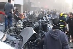 Car bomb beirut lebanon
