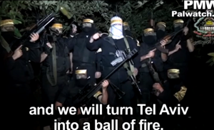 Incitement video posted to Fatah official homepage, on January 21, 2014. Photo: Screenshot / PMW.