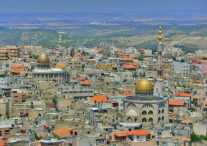 Israeli-Arab city of Umm al-Fahm, along the Green Line. Photo: WikiCommons.