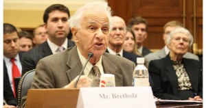 Leo Bretholz, the 93-year-old Holocaust survivor whose petition may bar France's SNCF from bidding on a $6 billion train contract in Maryland. Photo: Screenshot / Change.org.