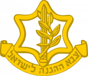 The IDF logo. IDF veterans developed a new gun lock system. Photo: IDF.