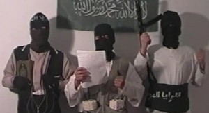 madrid-terror-photo The Madrid bombers claiming responsibility for the attack. Photo: Screenshot.