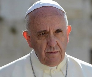 Pope Francis at the Western Wall