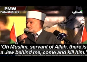 Palestinian Authority Mufti Sheikh Muhammad Hussein. Photo: PMW.