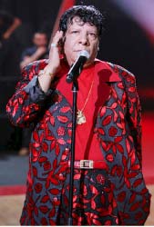 Egyptian crooner Shaaban Abdel Rahim, known as Chaaboula, will no longer be performing at the Mawazine festival, where he planned to sing 'I Hate Israel.' Photo: Screenshot.