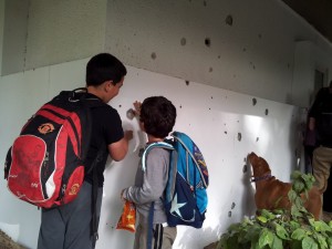 Nir Oz Kassam Kids dog