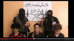 Palestinian kidnapping parody