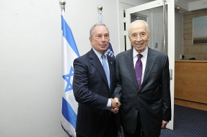 Michael Bloomberg, Shimon Peres