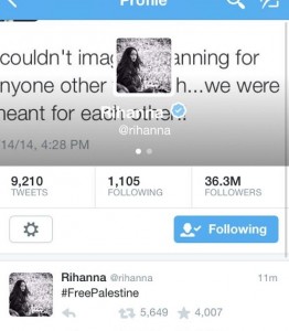 Rihanna Twtter