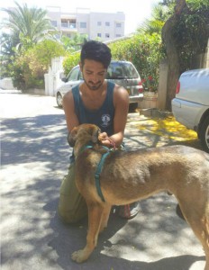 IDF soldier Roee Cohen with 'Tzuk' Photo: Marina Kagan Kozokin/Channel 2 News