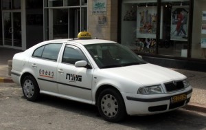 Israeli taxi