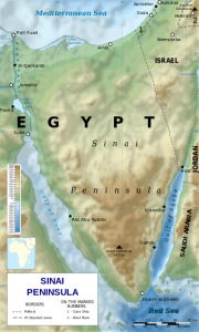 Israel has approved Egypt’s request to bolster the latter nation’s military presence in the Sinai Peninsula. Photo: Kaidor via Wikimedia Commons.