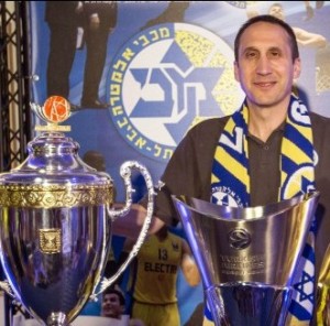 Maccabi Tel Aviv coach David Blatt after winning the Eurochampionships. Photo: Getty / Screenshot