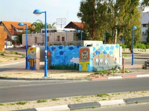 A bomb shelter in Sderot. Photo: Wikimedia Commons.